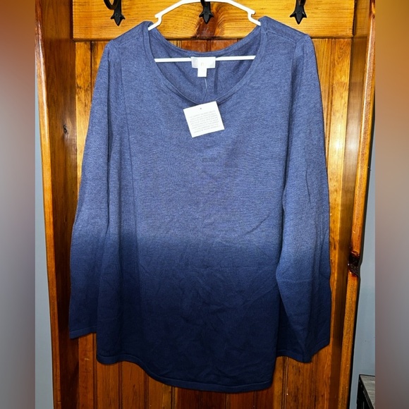 Belle by Kim Gravel Sweaters - Belle‎ by Kim Gravel new ombre sweater size 1X